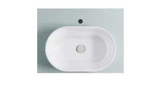 Тумба с раковиной Astra-Form Шарм 4631177715006 80 см зелёный матовый