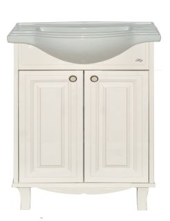 Напольная тумба под раковину Misty Шармель 65см бежевый