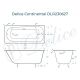 Ванна чугунная Delice Continental DLR230627-AS 180х80 с антискользящим покрытием