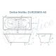 Ванна чугунная Delice Malibu DLR230610-AS 180x80 с антискользящим покрытием