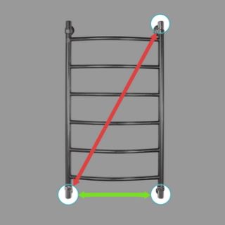Полотенцесушитель Energy Classic 1000x600 водяной