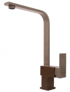 Смеситель для кухни Florentina Сильвер коричневый