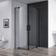Душевой уголок CEZARES SLIDER-A-2-70/80-C-NERO