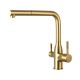 Смеситель для кухни Frap F4396-33 золото