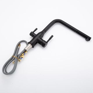 Смеситель для кухни Frap F4396-36 черный