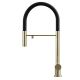 Смеситель для кухни Kohr Berga Series 1LQ180251BG-0000A брашированное золото/чёрный