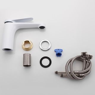 Смеситель для раковины Frap F1045 белый