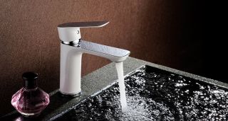 Смеситель для раковины Triton Панама белый