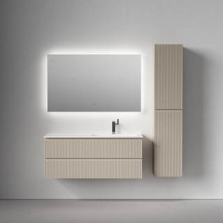 Тумба подвесная под раковину Sancos Snob R SNR120RCE правая 120 см Beige Soft