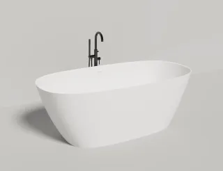 Ванна из искусственного камня Salini Sofia S-Sense 102519GRH 185x90см RAL снаружи