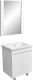 Тумба под раковину Stella Polar Фаворита 60см белый SP-00000163