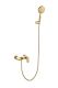 Смеситель для ванны и душа Boheme Spectre 453-MG золото матовое
