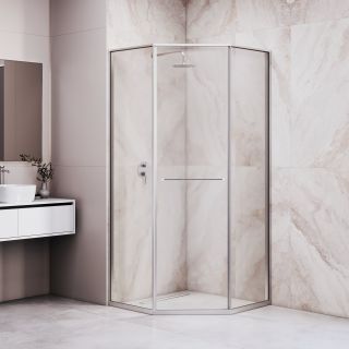 Душевой уголок RGW SV-82 "L" 33328282-11L 80x120 см хром