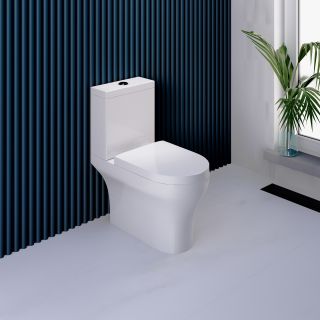 Унитаз напольный RGW SW-04 67420104-01 безободковый белый