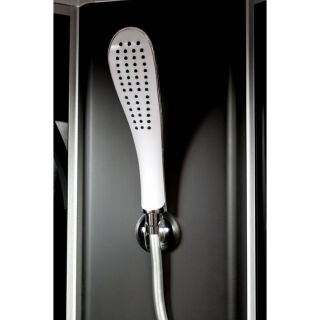 Душевая кабина Deto L 809 N с гидромассажем BLACK 90х90х200 см