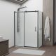 Душевой уголок RGW TO-44-1B (TO-14B + Z-060-2B) 020744128-14 120x80см чёрный
