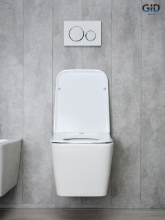Унитаз подвесной Gid Tr2144 61109Y белый 52x36x33.5