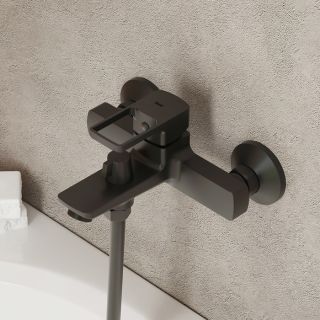 Смеситель для ванны IDDIS Bild BILBL00i02WA чёрный матовый