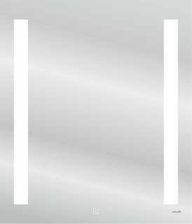 Зеркало Cersanit BASE KN-LU-LED020*60-b-Os 60см