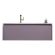 Тумба с раковиной Orans BC-4060-1200L 40601200L 120 см лиловый матовый