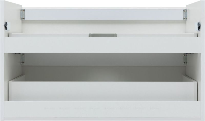 Тумба под раковину Aquanet Эмбер 330469 105 см белый матовый