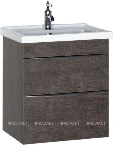 Тумба под раковину Aquanet Эвора 183000 60 см дуб антик