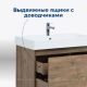 Тумба под раковину Aquanet Nova Lite 249511 60 см дуб рустикальный