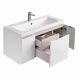 Тумба под раковину Акватон Шерилл 105см белый 1A206301SH010