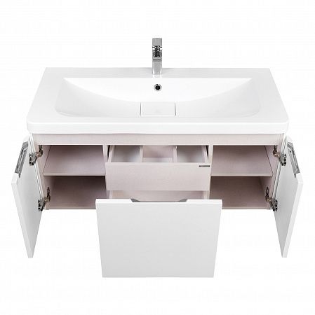 Тумба под раковину Акватон Шерилл 105см белый 1A206301SH010