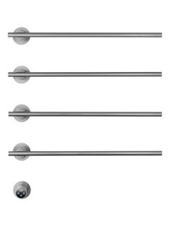 Полотенцесушитель электрический встраиваемый Wonzon & Woghand Dortmund WW-A364-BR 58x61 см с внутренней частью брашированный никель