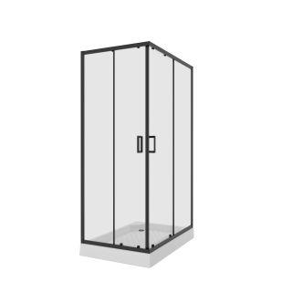 Душевой уголок Niagara Nova NG-6810-08 BLACK 120x80 см