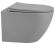 Подвесной унитаз ABBER Bequem AC1101MG безободковый серый матовый