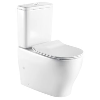 Унитаз-компакт Azario Maro AZ-2154 безободковый с бачком и сиденьем микролифт