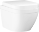 Унитаз подвесной, компактный, GROHE Euro Ceramic, альпин-белый (39206000)