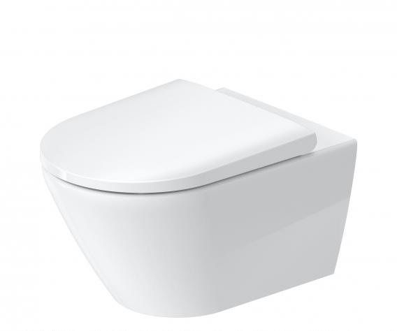 Duravit D-Neo 45770900A1 Rimless Унитаз подвесной с сиденьем микролифт Soft Close, цвет белый
