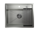 Мойка кухонная Granula 6051, СТАЛЬ МАТОВАЯ