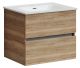 Подвесная тумба под раковину Sancos Urban UR60EG 60см дуб галифакс натуральный