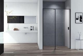 Душевая дверь Cezares Urban 140см чёрный URBAN-B-12-140-C-NERO