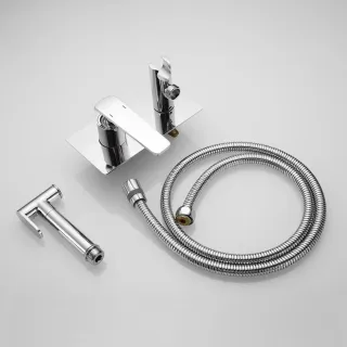 Гигиенический душ со смесителем Shevanik S8005 хром