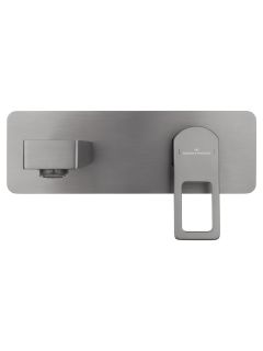 Встраиваемый смеситель для раковины Wonzon & Woghand Frame WW-88869010-BGM тёмный графит