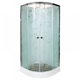 Душевая кабина Deto ЕМ1510 с гидромассажем (гм.) 100х100х220 см