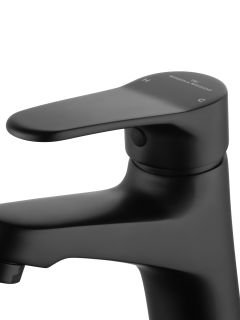 Смеситель для раковины Wonzon & Woghand WW-A40212-MB чёрный матовый