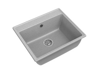 Мойка кухонная GranFest Серая Vertex V-580 сер