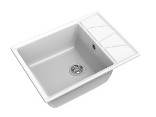 Мойка кухонная GranFest Иней Vertex V-680 L иней
