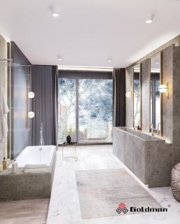 Ванна чугунная Goldman Classic CL18080 180x80см с ножками