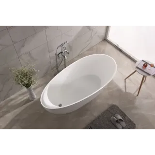 Ванна из искусственного камня Timo Mari MARI1700 170x80 см белый