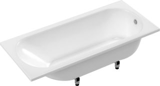 Ванна из искусственного камня AquaStone Наоми 170x75см белый