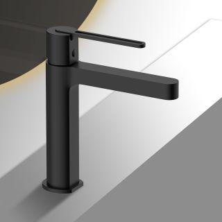 Смесители для раковины Vincea Rondo VBF-1R1MB однорычажный черный