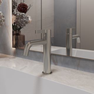 Смеситель для раковины Vincea Villa VBF-1VL1BN однорычажный, брашированный никель