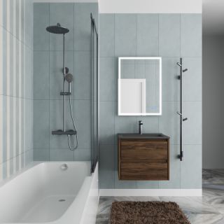 Ванна акриловая Vincea VBT-2S180-FR с каркасом 1800*800*430, пристенная, цвет белый